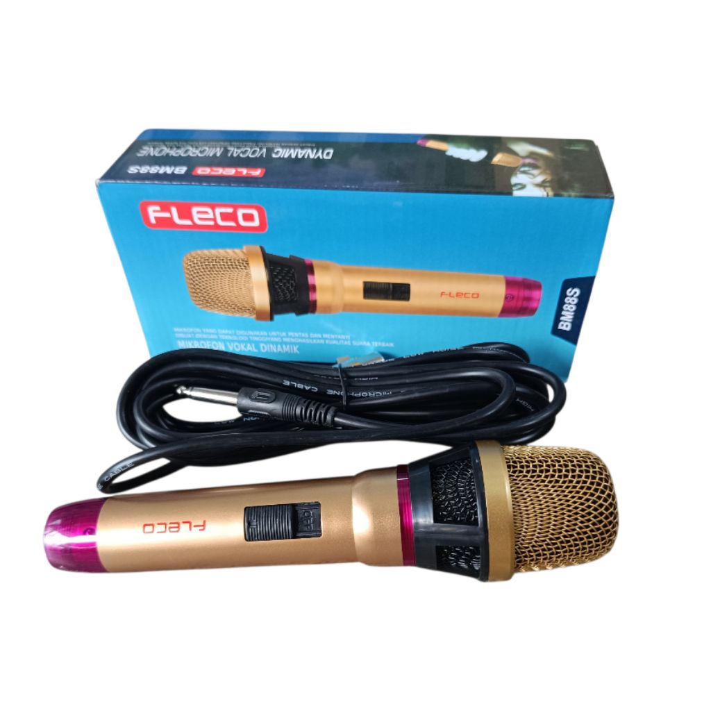 MICROPHONE Kabel FLECO BM88S/MIC Fleco Kabel KS-9000H