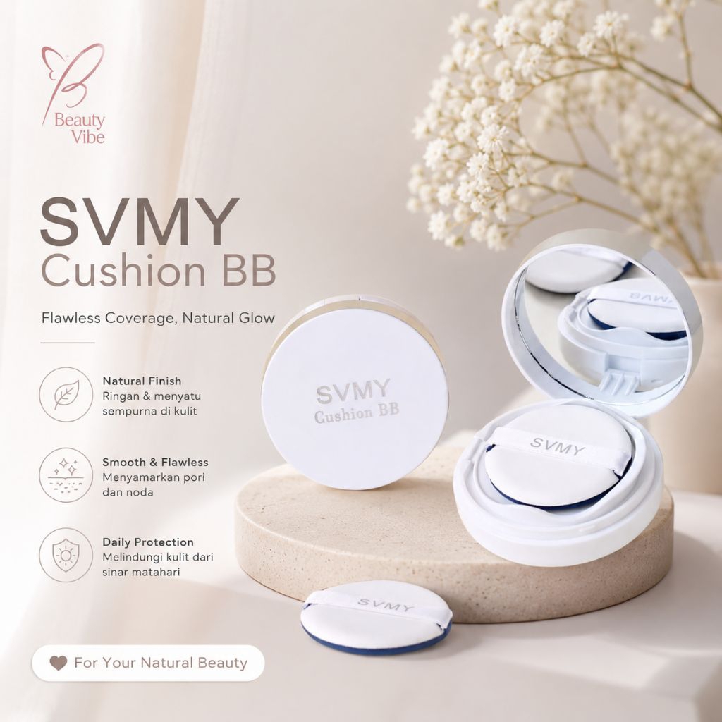 SVMY Cushion BB – Flawless Coverage, Natural Glow