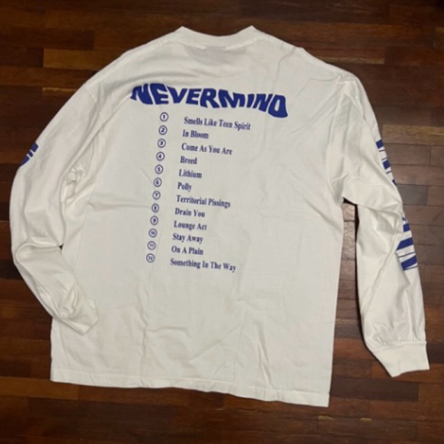 Kaos Nirvana Bootleg Vintage