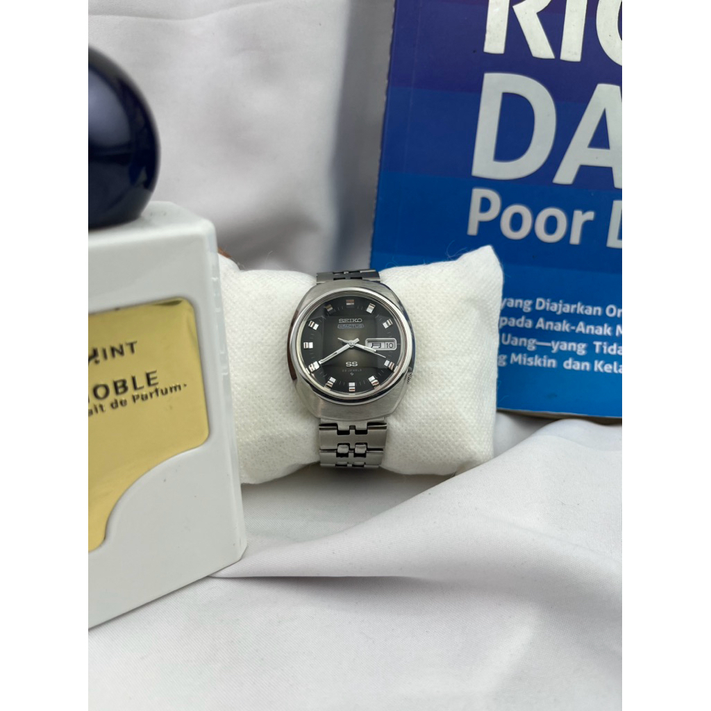 SEIKO ACTUS SS BROWN PRISM GLASS