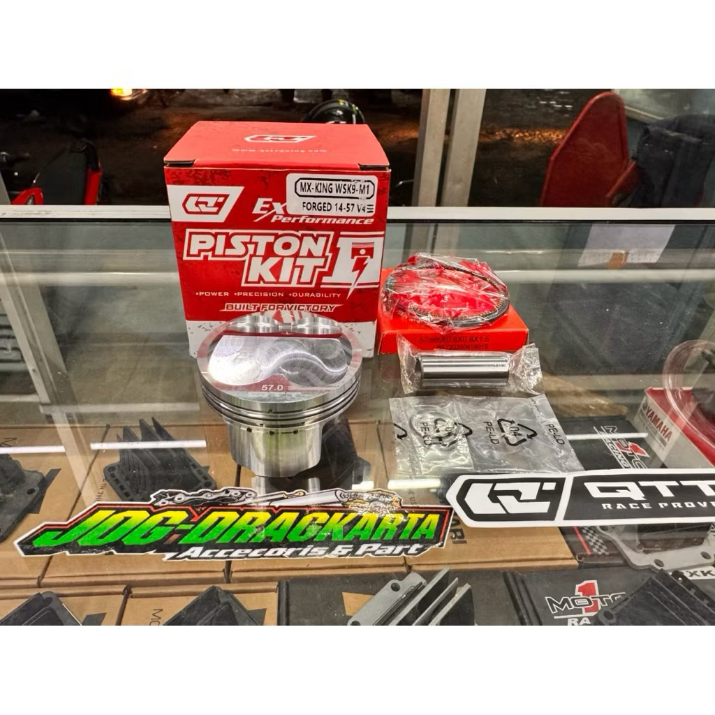 SEHER PISTON QTT RACING FORGED MX KING 57MM PEN 14 ORIGINAL QTT RACING