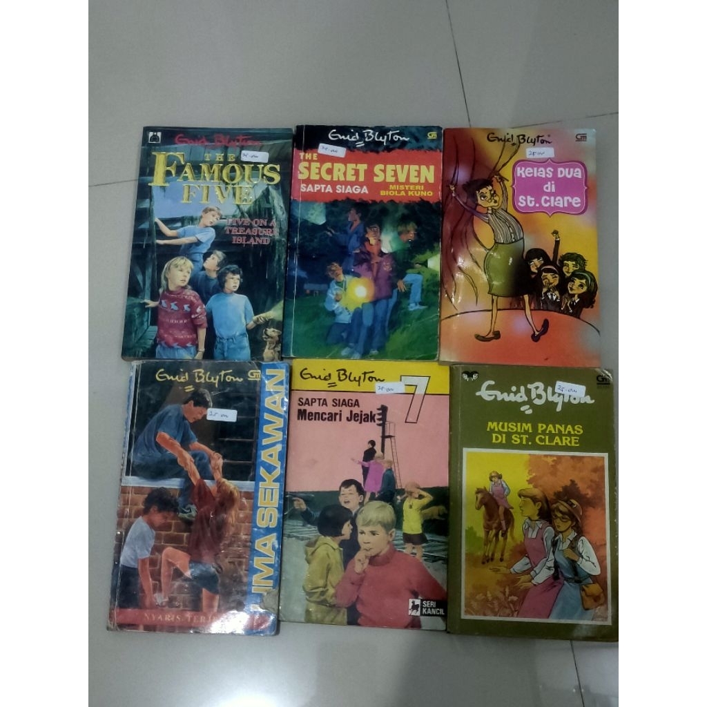 Buku bekas karya Enid Blyton original