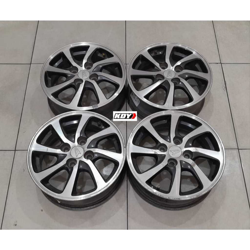 Velg Mobil Bekas Murah Original STD SIGRA R14 X5 Hole 4X100 ET45 GP Free ongkir