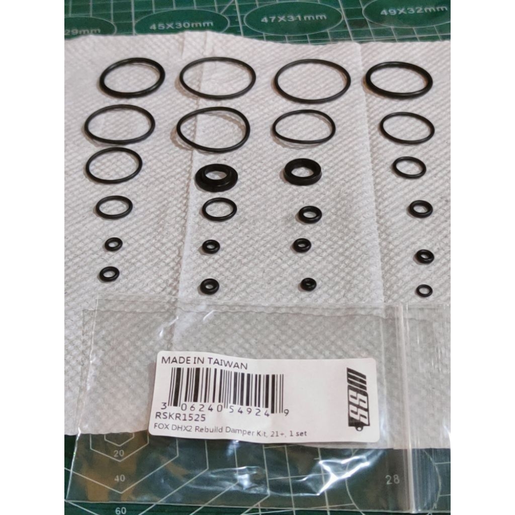 Fox DHX2 2021+ Rebuild Damper Kit 1set Seal Kit Perbaikan Fox DHX2 2021+ By WSS RSKR1525