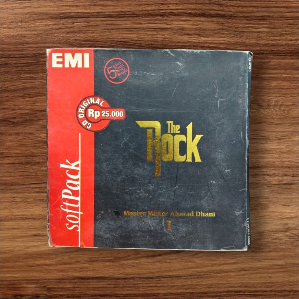 Kaset CD The Rock - Master Mister Ahmad Dhani 1