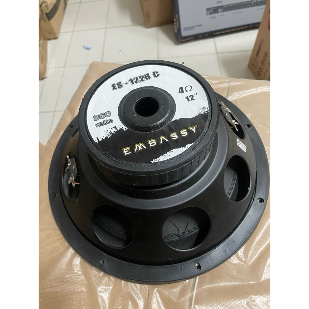 speaker komponen embassy es 1228 c original