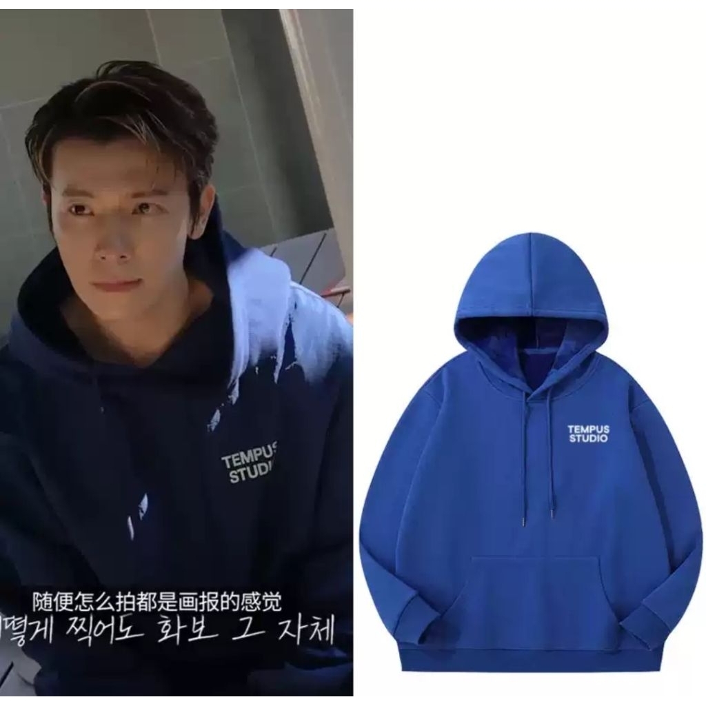 HOODIE TEMPUS STUDIO DONGHAE SJ SUPER JUNIOR KPOP