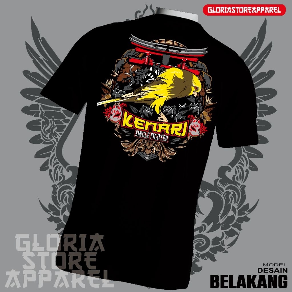 KAOS KENARI KAOS KICAU MANIA KENARI MANIA BURUNG KENARI MURAH LEBAY T SHIRT BURUNG KENARI