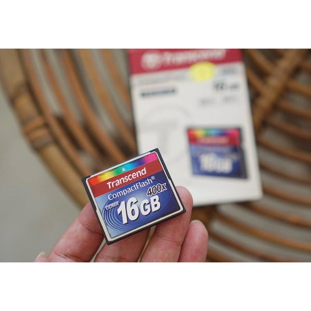 Memory CF Compact Flash 16GB (400x) Trasncend (Untuk Kamera DSLR)