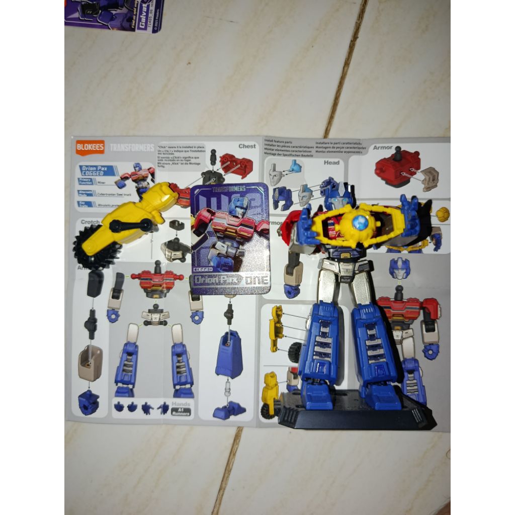 blokees transformers Optimus Prime