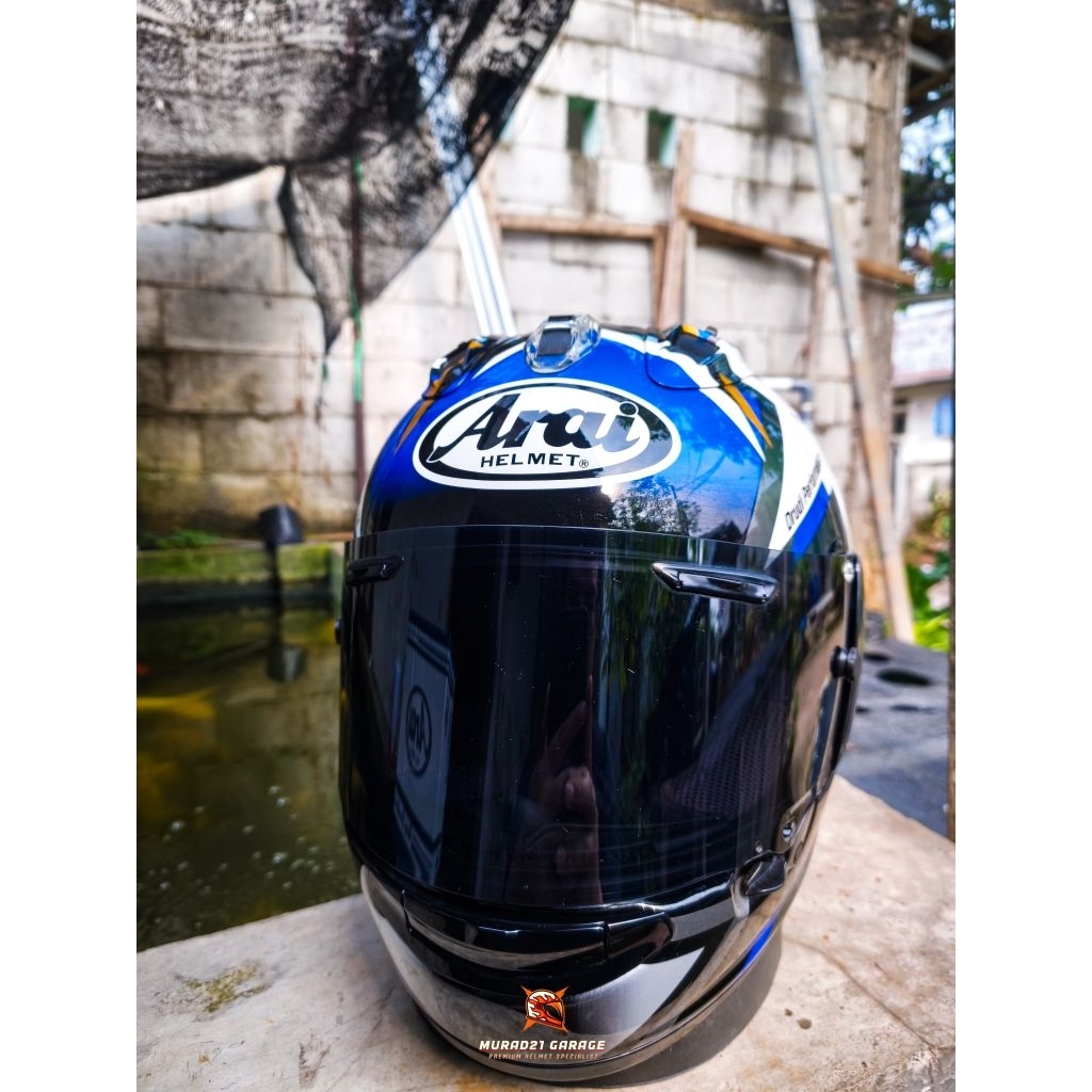 Arai Rx7x maverick vinales gp4 sni fullset lengkap