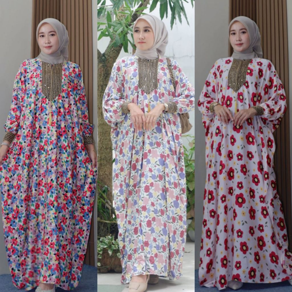 Abaya Renda Motif//Abaya Rayon Premium Motif Terbaru//Gamis Abaya Simple