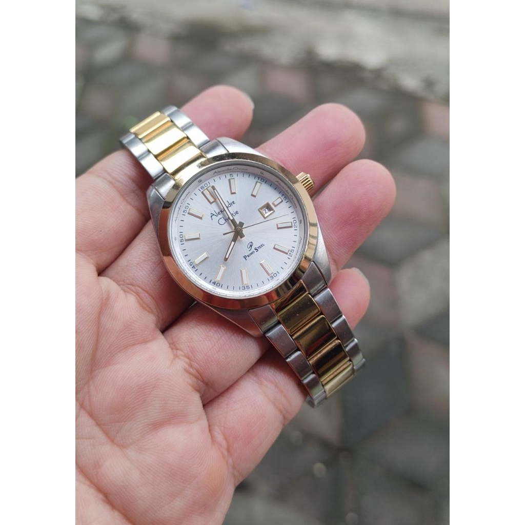 jam tangan original Alexandre Christie wanita second bekas preloved