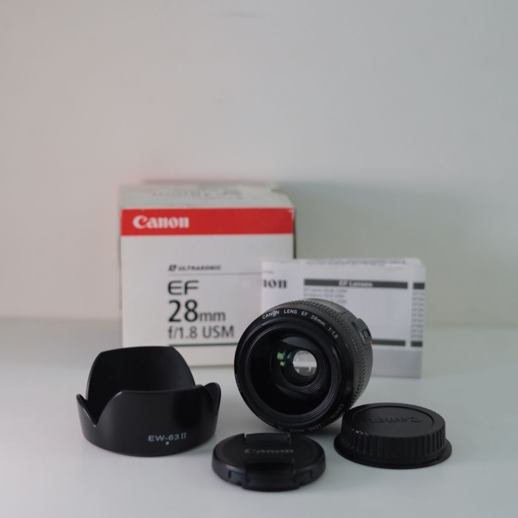 Lensa Canon EF 28 mm f1.8