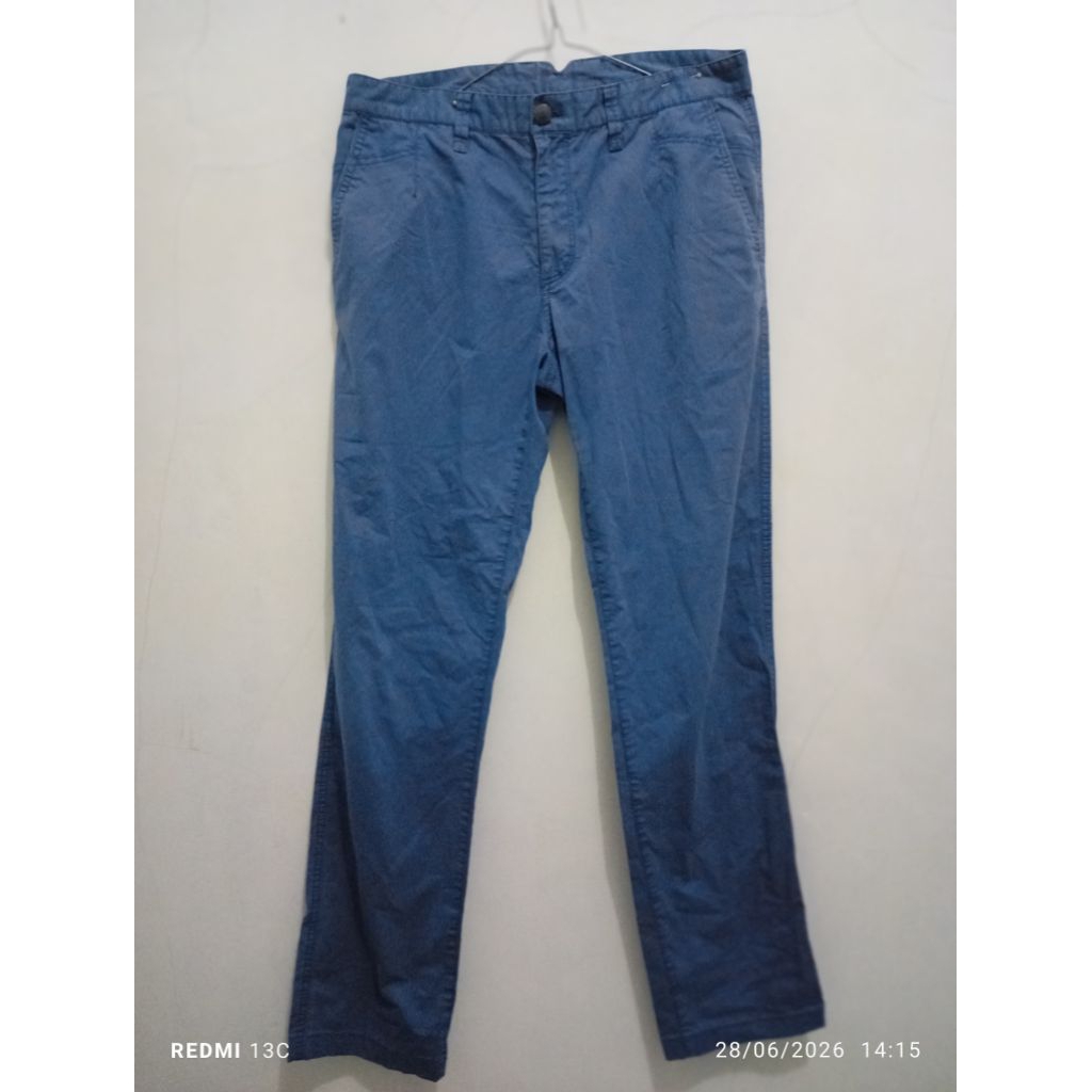 preloved celana panjang chino pria renoma