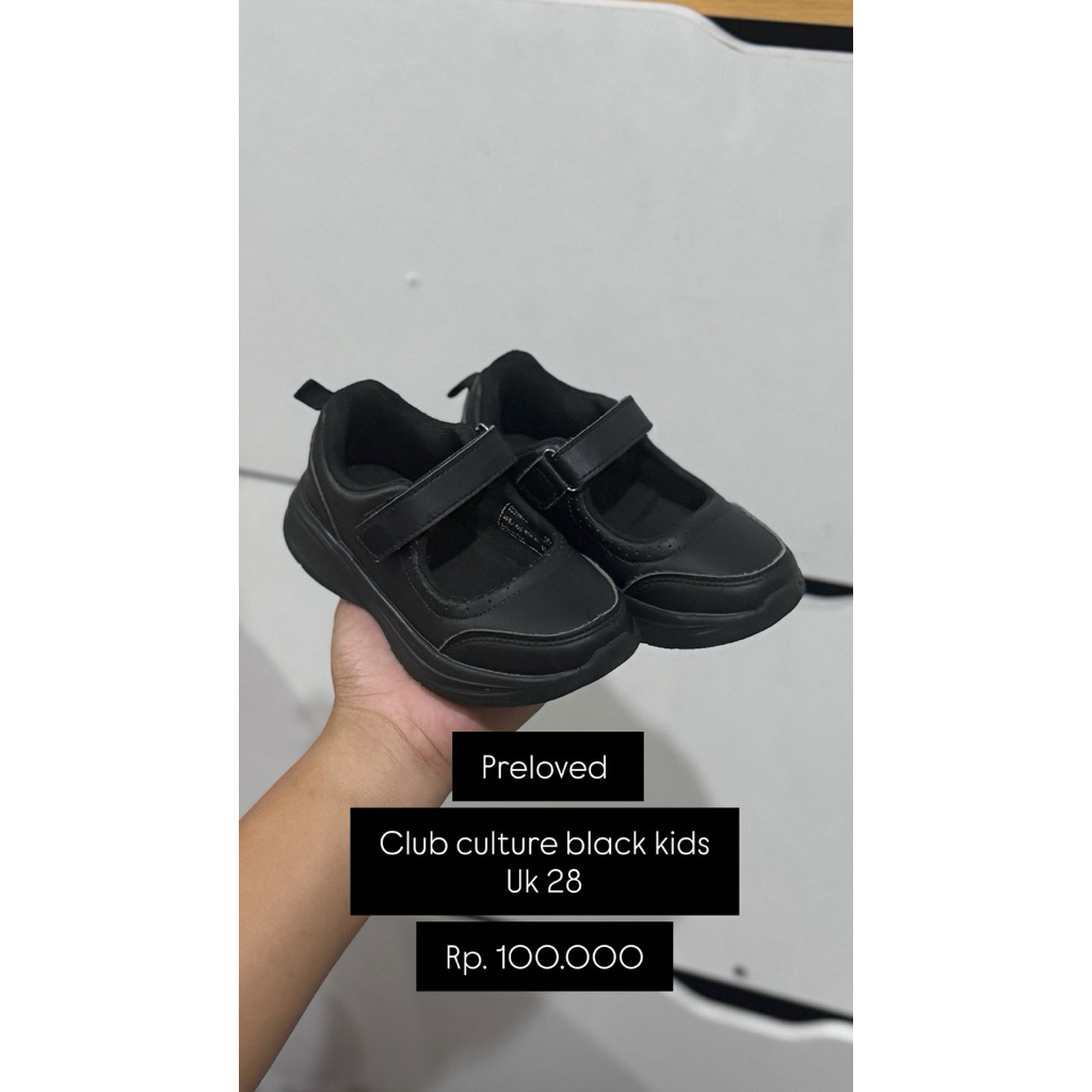 preloved sepatu anak club culture