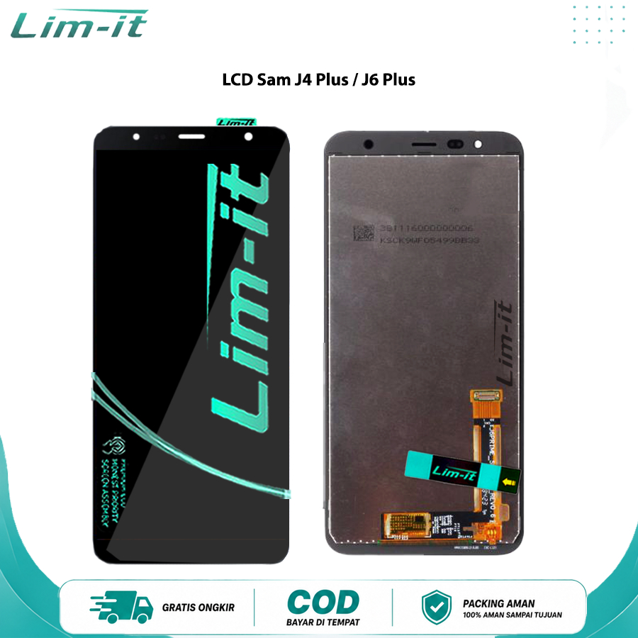 LCD Touchscreen (Layar Sentuh) Hp Samsung J4 Plus / J6 Plus Original 100% Tahan Lama