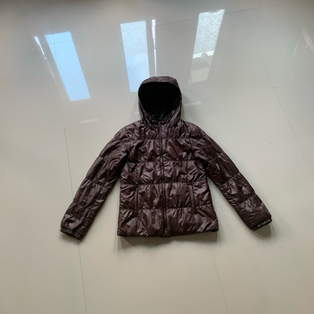 Outdoor Jacket Uniqlo Bulang UltraLight Coffe