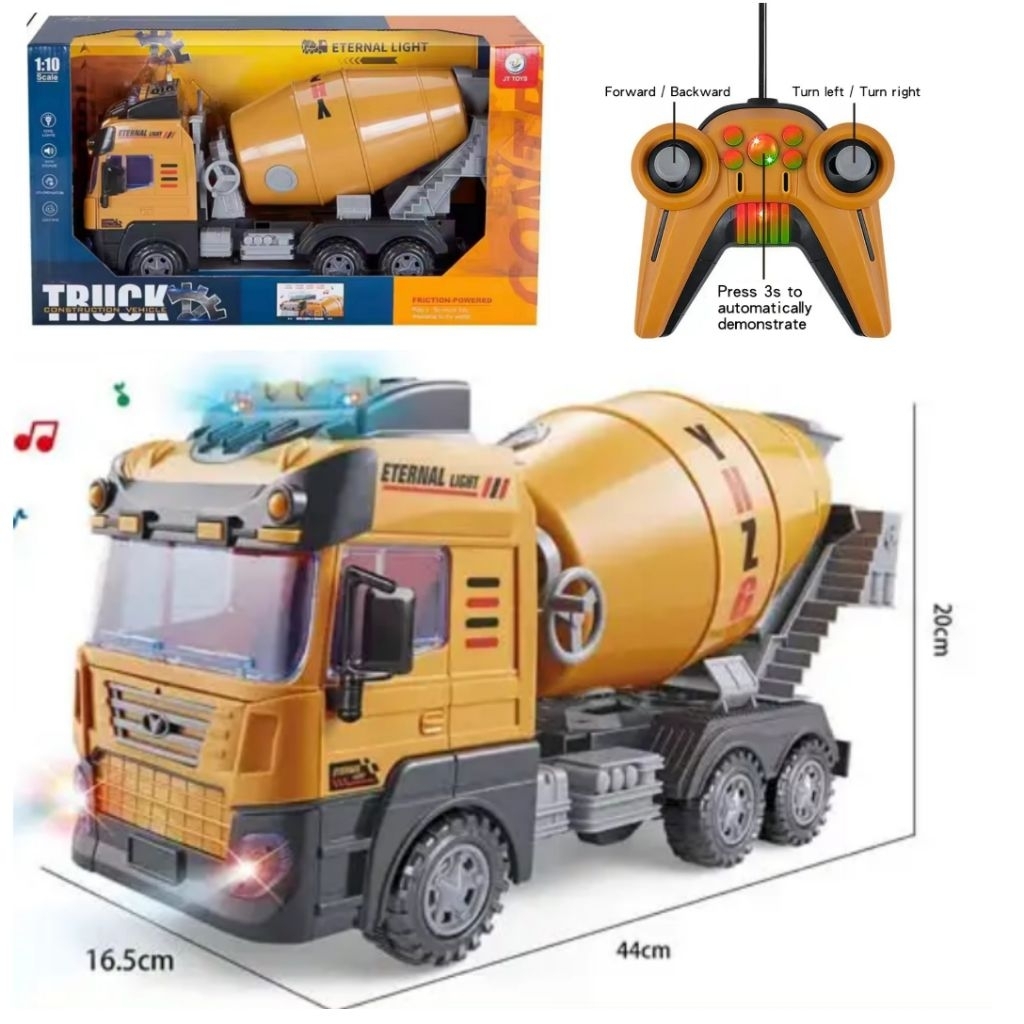 Truck Molen Remote Control Jumbo 1/10 Truck Molen RC Ukuran JUMBO