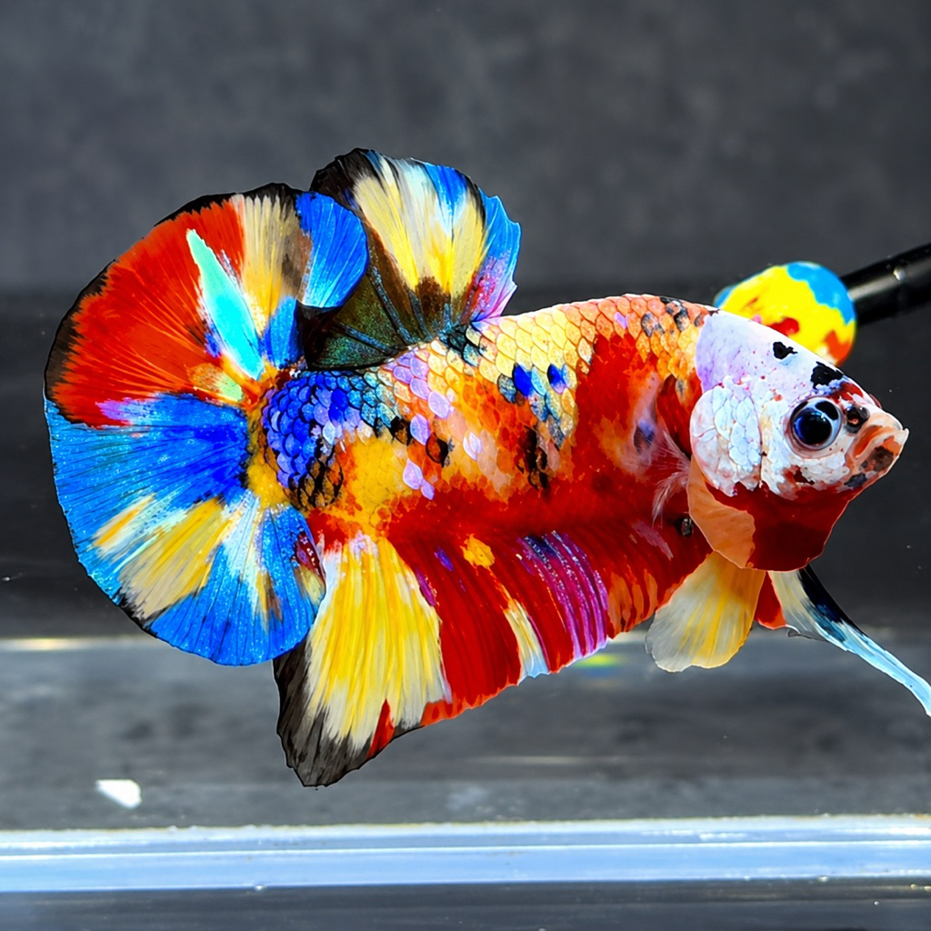 Cupang Multicolor Bahanan Top Grade