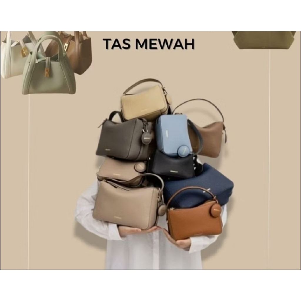 TAS KECIL WANITA SIMPLE / TAS KERJA WANITA / TAS KANTOR WANITA