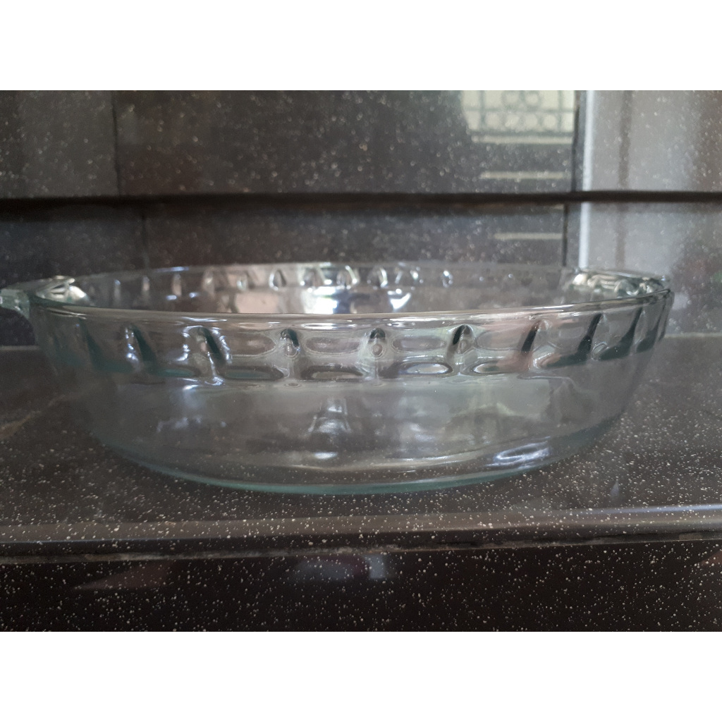 KIG Round Serving Bowl Mangkuk Saji Bening Tahan Panas