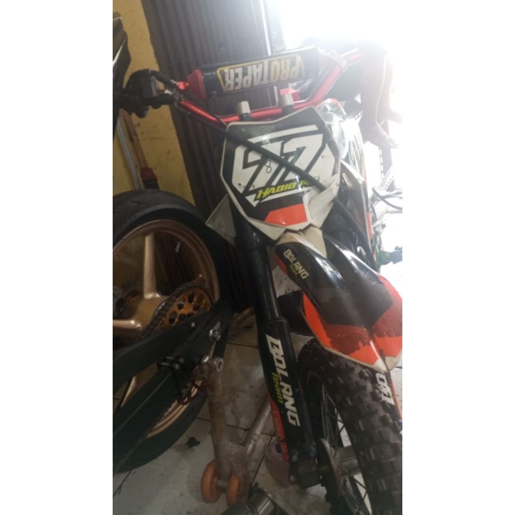 motor trail anak