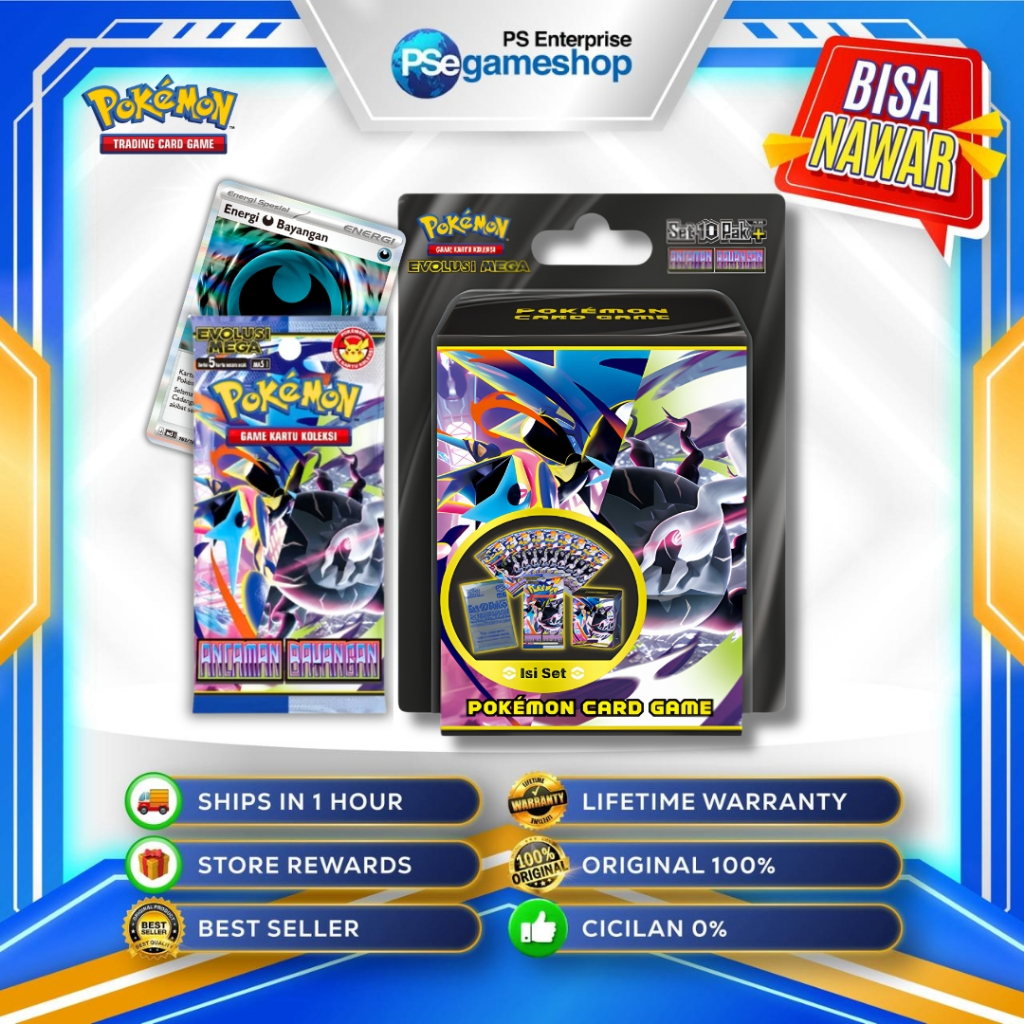 Pokemon TCG Indonesia - Ancaman Bayangan Set Kolektor MA5 / TCG Ancaman bayangan