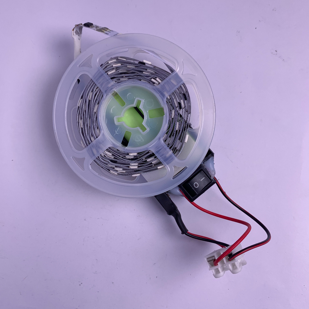 Lampu Layang-Layangan LED Running RGB Dobel Baterai Cas Rechargeable Sensor Cahaya