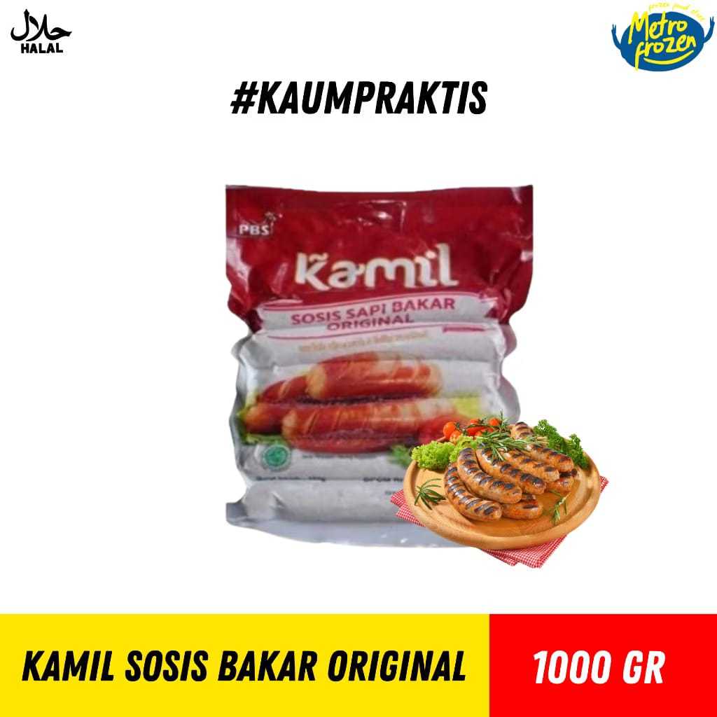 KAMIL Sosis Sapi Bakar Jumbo 1kg //sosis sapi jumbo original //instan Banjarmasin