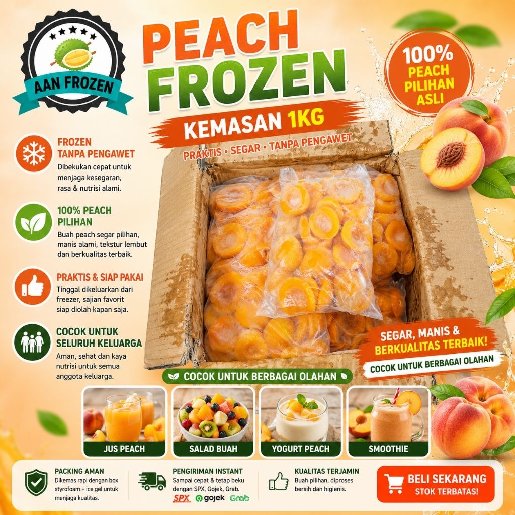 Peach 1kg / Buah Peach