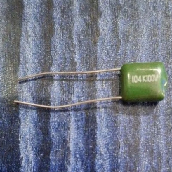 kapasitor milar 104k 100v