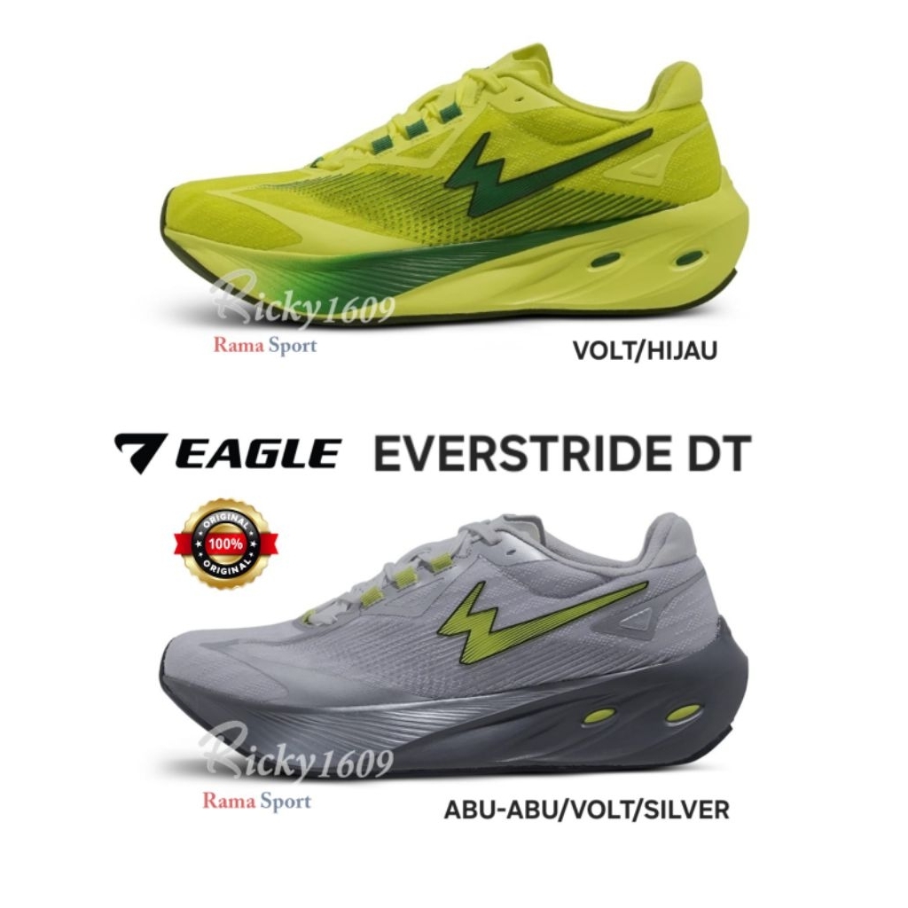 SEPATU RUNNING EAGLE EVERSTRIDE DT / SEPATU LARI EAGLE EVERSTRIDE DT - ORIGINAL EAGLE