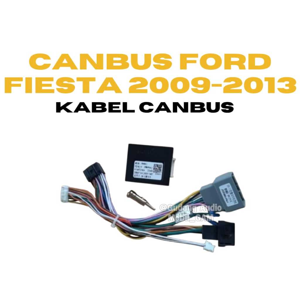 Soket Head Unit Android Ford Fiesta Soket + CANBUS FIESTA