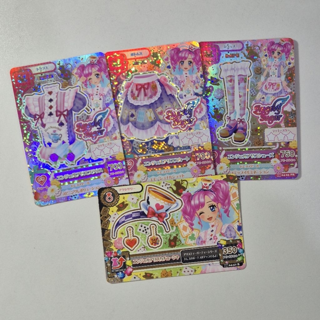 Kartu Aikatsu Premium Jepang Angel Alice Coord Madoka Amane Fullset