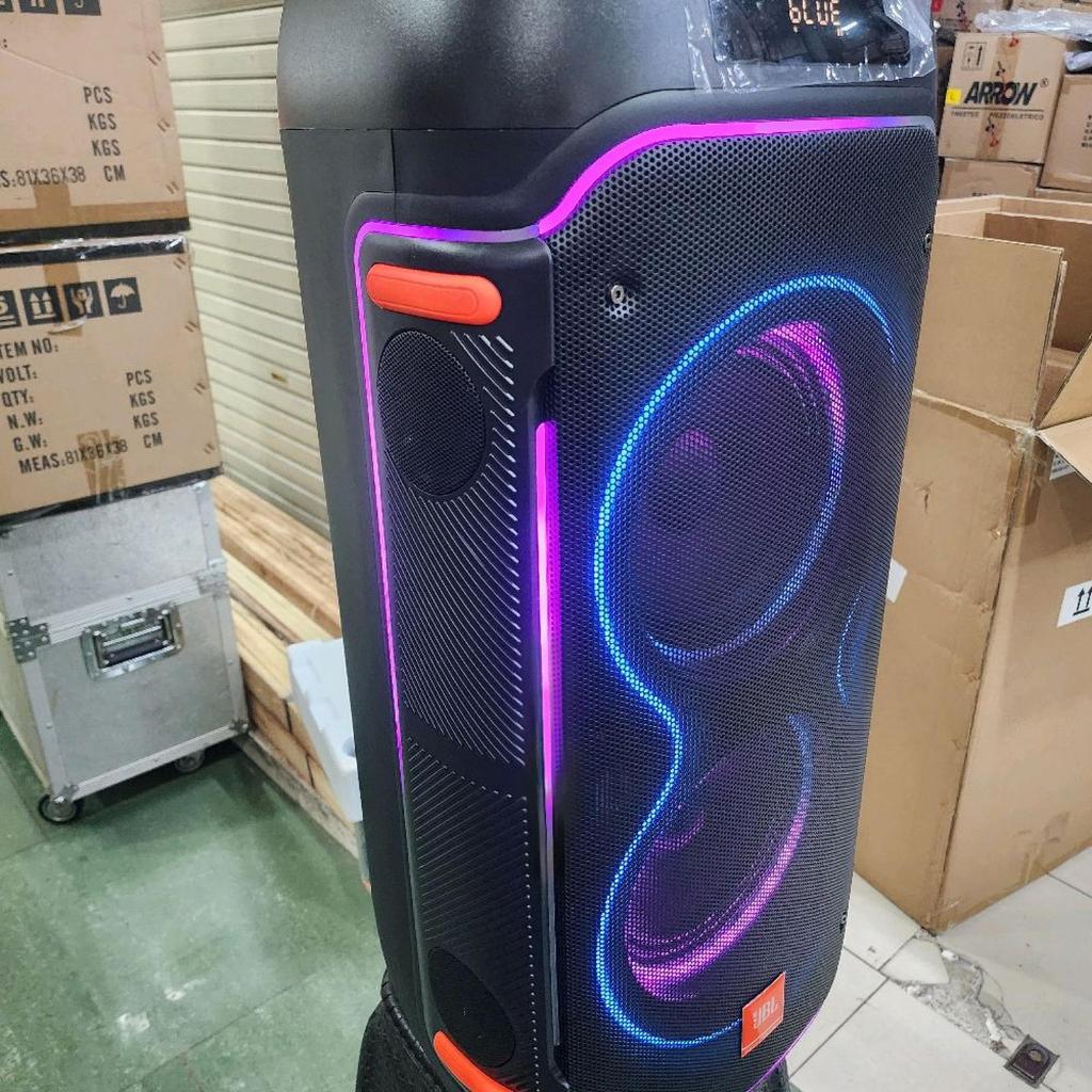 Speaker JBL PARTYBOX 1200 / PARTY BOX1200 -komplit mic 2 buah - Portable Party Speaker Up to 12 Hours of Play time Dual Mic & Guitar Inputs1200 - Portable Party Speaker Up to 12 Hours of Play time Dual Mic & Guitar Inputs