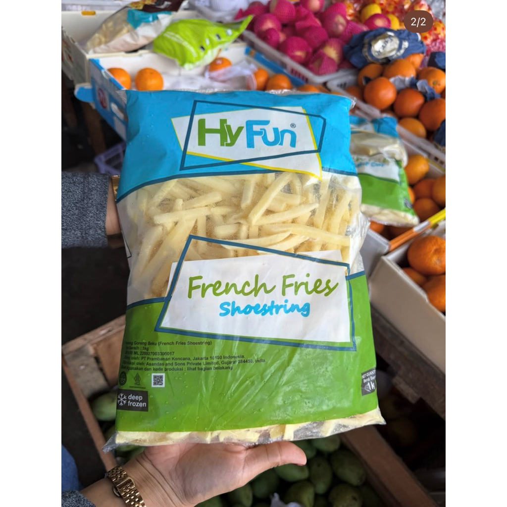 HYFUN Kentang Shoestring / Straight cut 1 kg