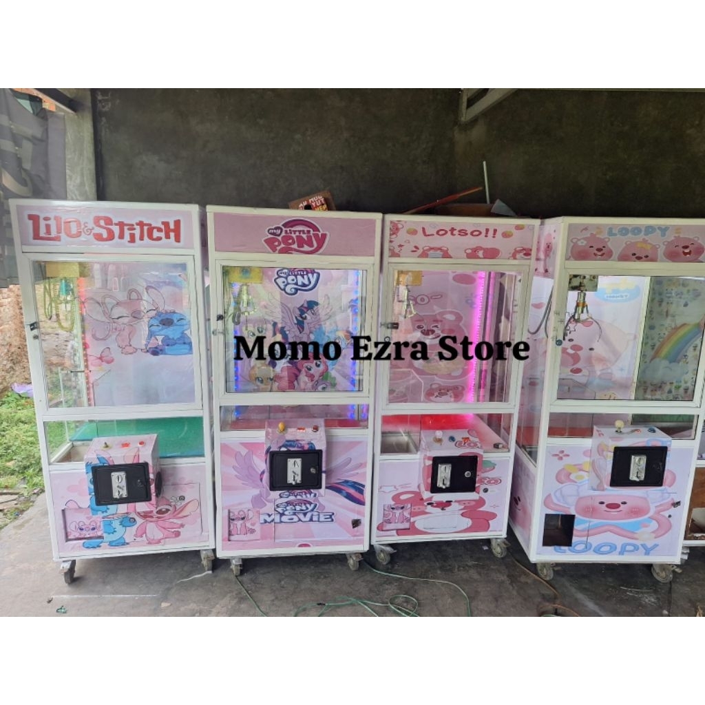 Mesin capit boneka second berkualitas siap pakai