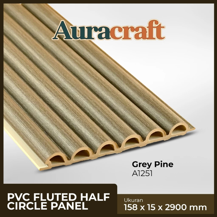 WPC Fluted Half Circle – Elegan Fluted Half Circle WPC Panel