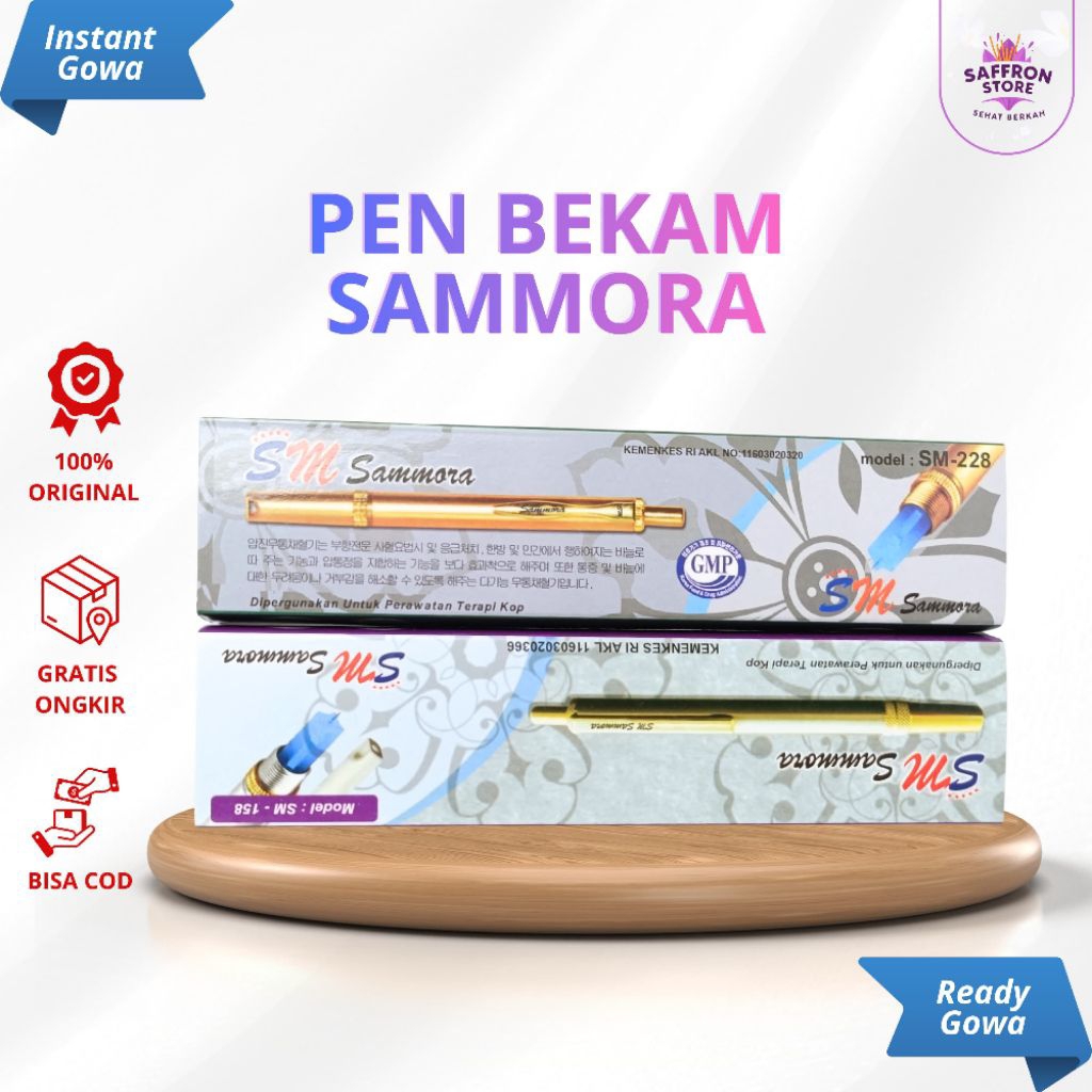 Pen Bekam Sammora | Untuk Perawatan Terapi Kop