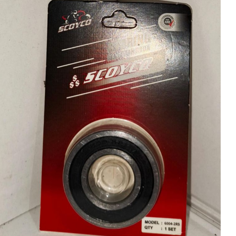 Scoyco Bantalan Roda/Bearing/Laher/Lahar 6004 2RS