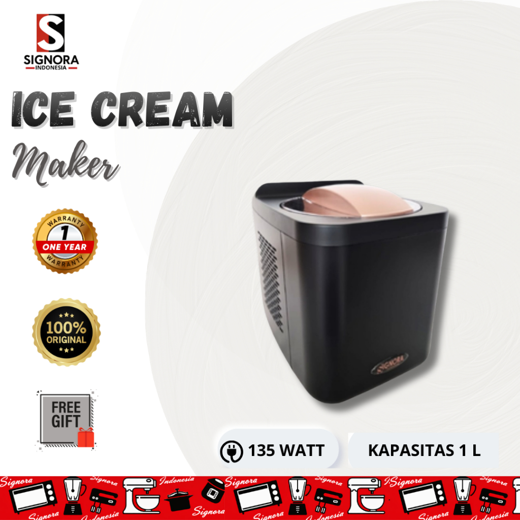 Ice Cream Maker Signora / Pembuat Ice Cream Signora
