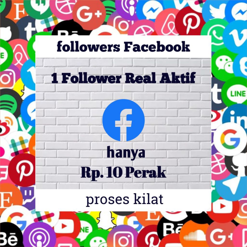 Tambah Followers pacebook Indonesia Murah Aktif | Promosi Halaman vb