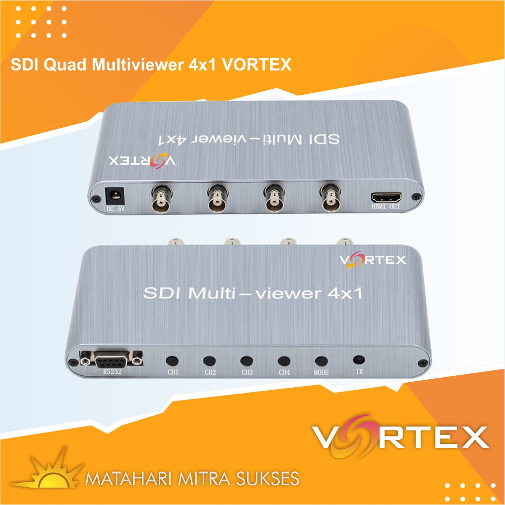 SDI Quad Multiviewer 4x1 VORTEX