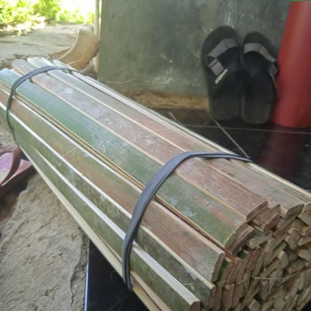 bilah bambu untuk kandang paket 10pcs