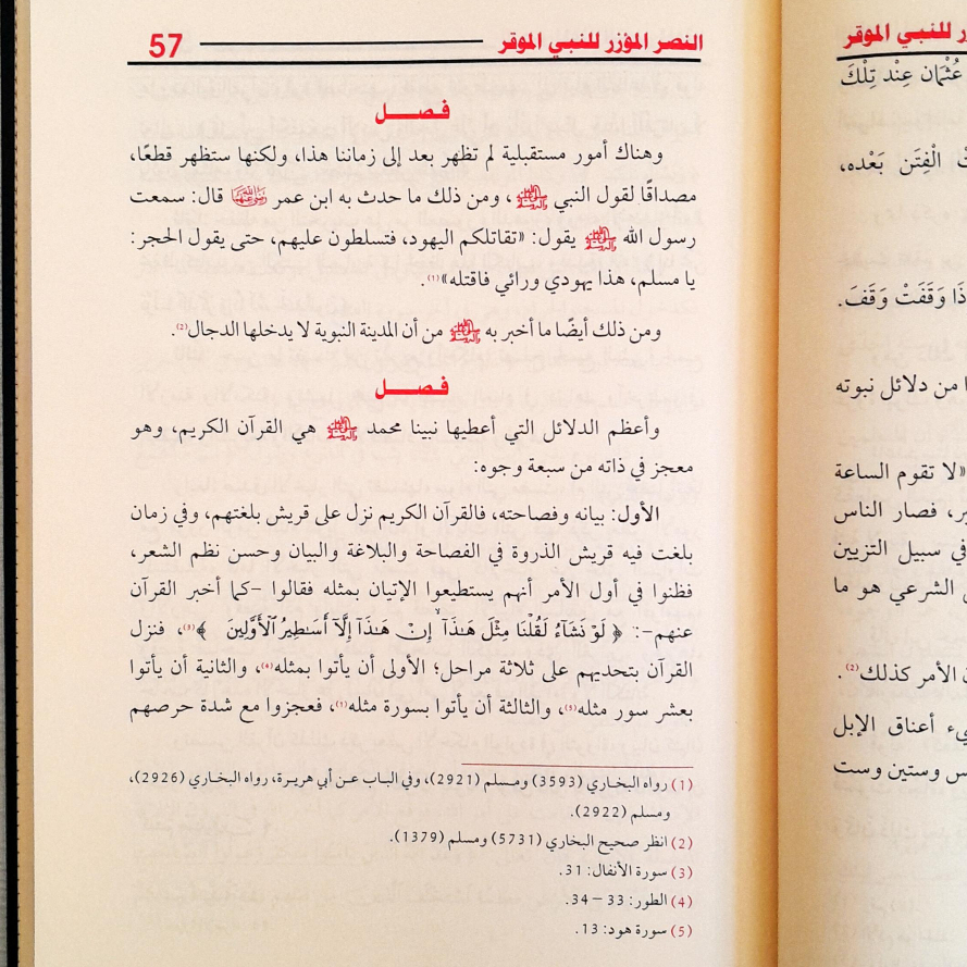Jual Kitab An Nashrul Muazzar lin Nabiyyil Muwaqar Esensi Beriman pada Nabi Muhammad | النصر المؤزر للنبي الموقر صلى الله عليه وسلم Impor Original di Toko Kitab Alresalah