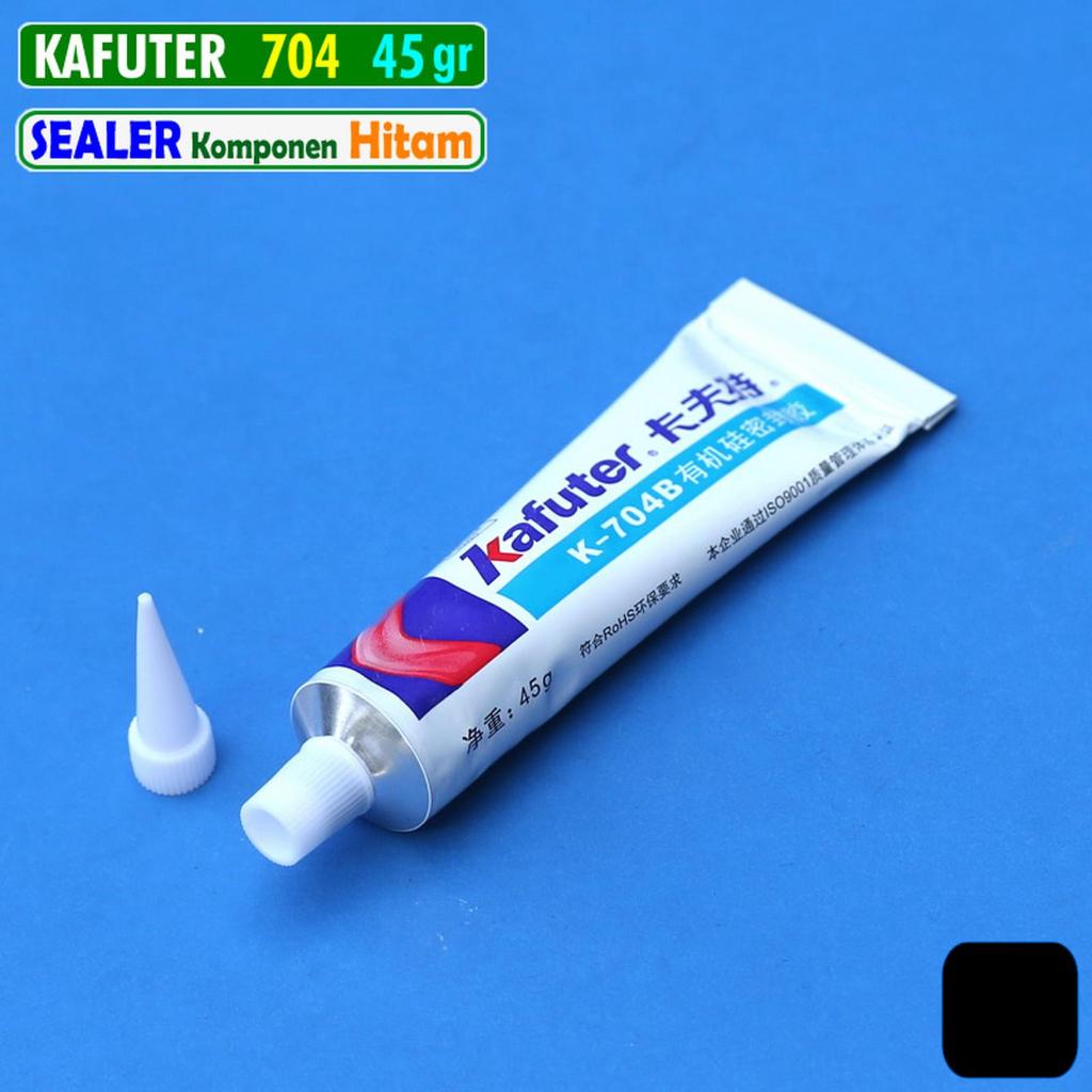 KaFuter K-704 B 45gr Hitam Sealer Segel Komponen Anti Air Lem Karet K704
