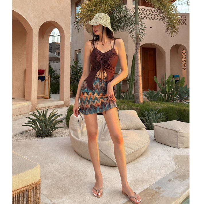 Cedar Bikini skort celana rok renang baju two piece swimsuit swimwear bali ootd outfit pantai summer