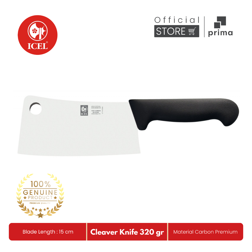 Icel Cleaver Knife 15 cm, 320 gr | Pisau Pencacah Tulang