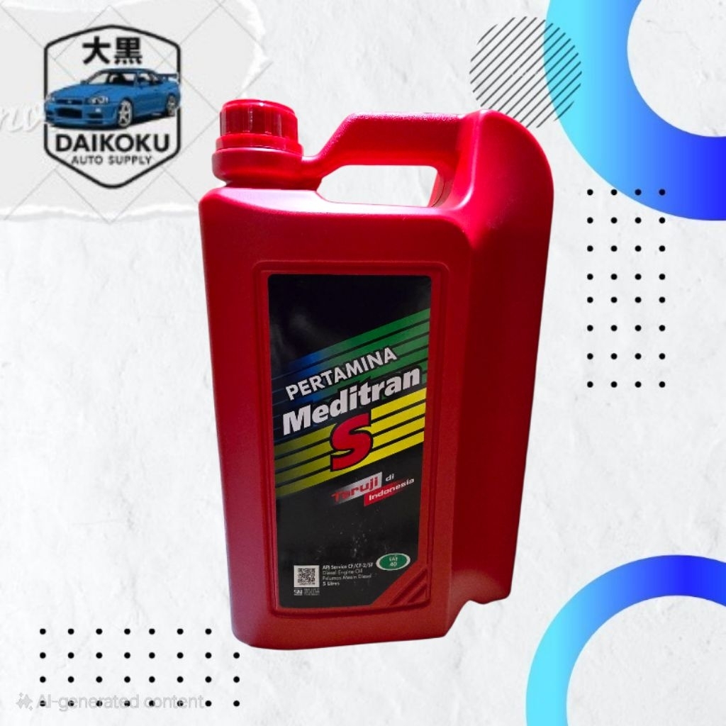 Oli Diesel Pertamina Meditran S SAE 40 5 Liter